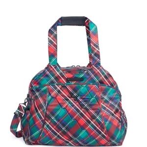 Lug Pontoon 2 Overnight Travel Bag in Tartan Plaid